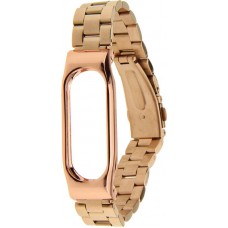 Ремешок UWatch Metal Strap For Xiaomi Mi Band 2 Rose Gold