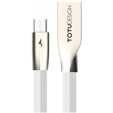 Кабель TOTU Joe Series Rhombus MicroUSB Cable 1.5m White