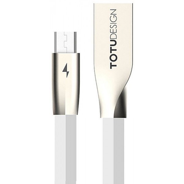 Кабель TOTU Joe Series Rhombus MicroUSB Cable 1.5m White