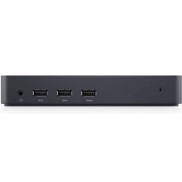 Порт-репликатор Dell USB 3.0 Ultra HD Triple Video Docking Station D3100 EUR (452-BBOT)