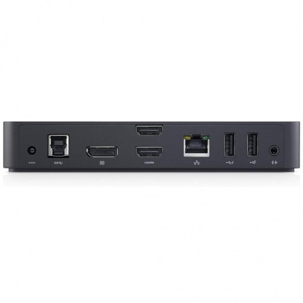 Порт-репликатор Dell USB 3.0 Ultra HD Triple Video Docking Station D3100 EUR (452-BBOT)