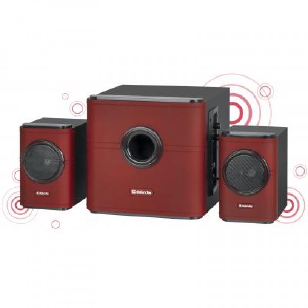 Акустическая система Defender G10 30W 220V red (65516)