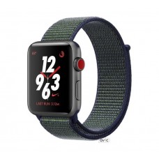 Apple Watch Series 3 Nike+ GPS + Cellular 38mm Space Gray Aluminum w. Midnight Fog Nike Sport (MQMD2)