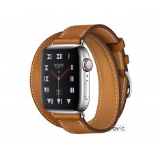 Apple Watch Hermes Series 4 GPS + Cellular 40mm Fauve Barenia Leather Double Tour (MU6P2)