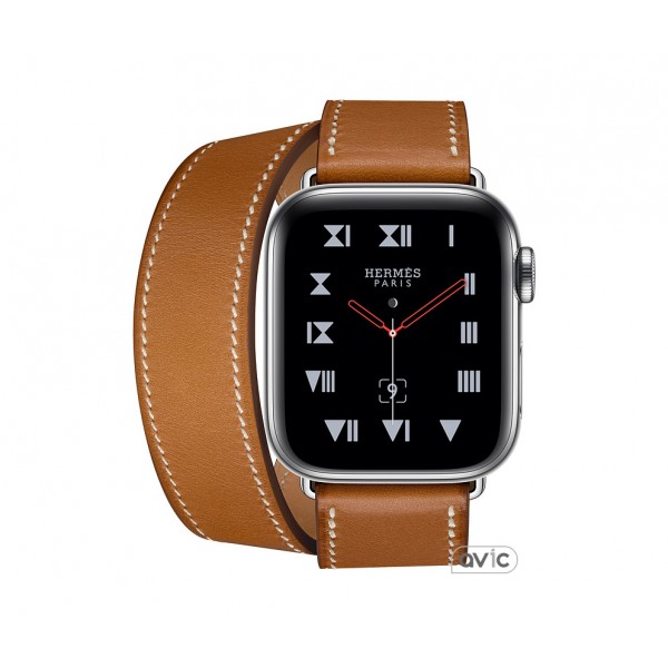 Apple Watch Hermes Series 4 GPS + Cellular 40mm Fauve Barenia Leather Double Tour (MU6P2)