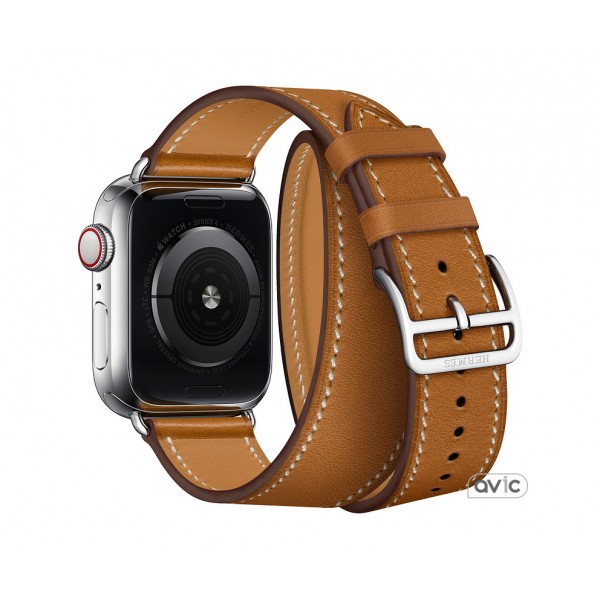 Apple Watch Hermes Series 4 GPS + Cellular 40mm Fauve Barenia Leather Double Tour (MU6P2)