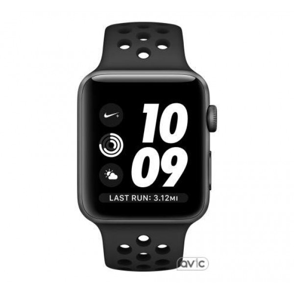 Apple Watch Nike+ 38mm Space Gray Aluminum Case with Anthracite/Black Nike Sport Band (MQ162)