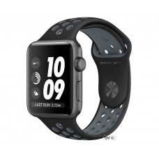 Apple Watch Nike+ Series 2 42mm Space Gray Aluminum Case with Black/Cool Gray Nike Sport Band (MNYY2)