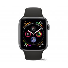 Apple Watch Series 4 GPS + LTE 44mm Gray Alum. w. Black Sport b. Gray Alum. (MTUW2, MTVU2)