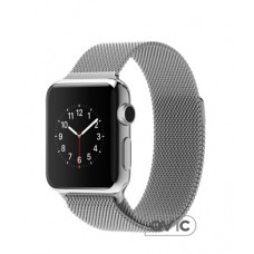 Apple Watch 38mm Stainless Steel Case with Milanese Loop (MJ322)