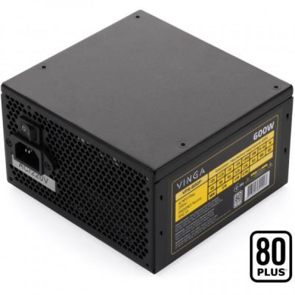 Блок питания Vinga 600W (VPS-600P)