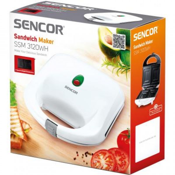 Бутербродница Sencor SSM 3120WH