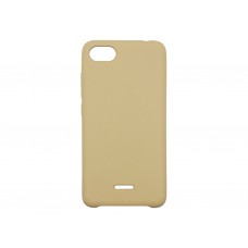 Чехол для Xiaomi Redmi 6A Gold Silicone Case