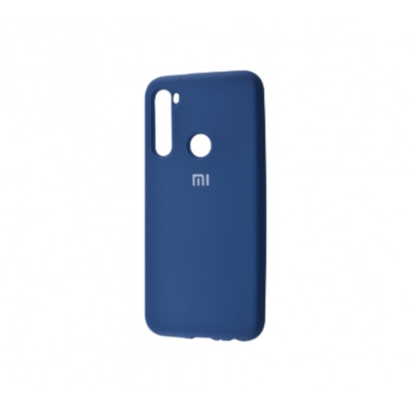 Чехол для Xiaomi Redmi Note 8 Silicone Cover Blue