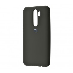 Чехол для Xiaomi Redmi Note 8 Pro Silicone Cover Dark Olive