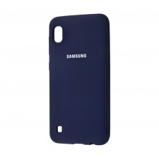 Чехол для Samsung Galaxy M10 Silicone Cover Midnight Blue