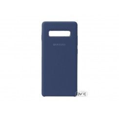 Чехол для Samsung Galaxy S10e Silicone Midnight Blue copy