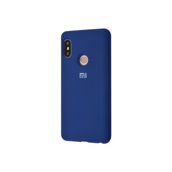 Чехол для Xiaomi Mi9 Blue Silicone Cover