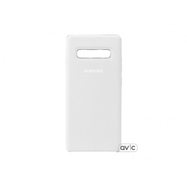 Чехол для Samsung Galaxy S10e Silicone White copy