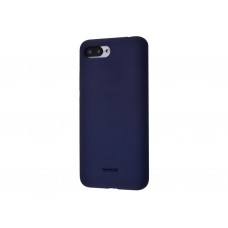 Чехол для Xiaomi Redmi 6A Midnight Blue Silicone Case