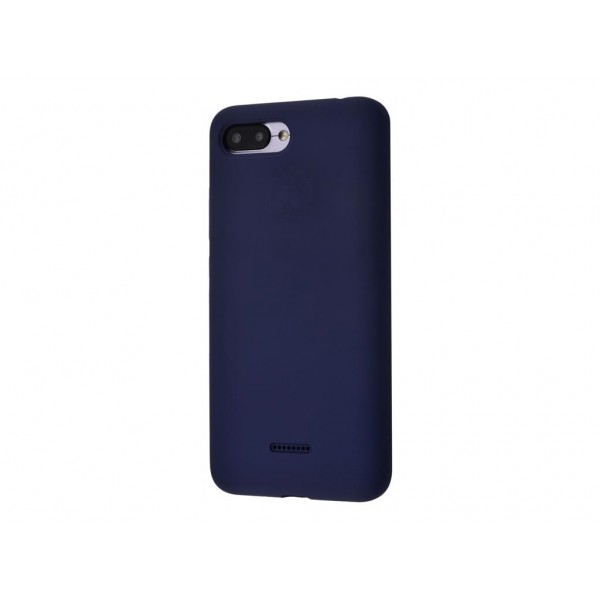 Чехол для Xiaomi Redmi 6A Midnight Blue Silicone Case