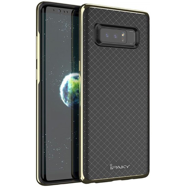 Чехол-накладка Ipaky TPU+PC Samsung Galaxy Note 8 Gold