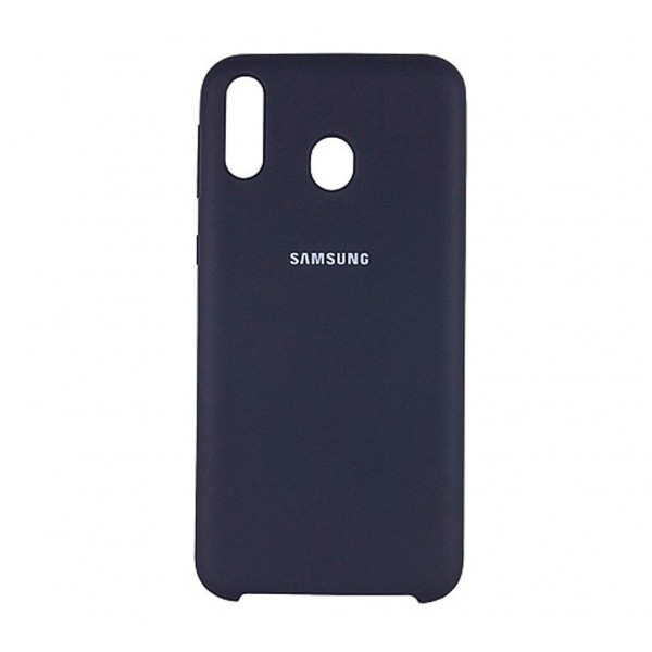 Чехол для Samsung Galaxy A30 Silicone Cover Midnight Blue