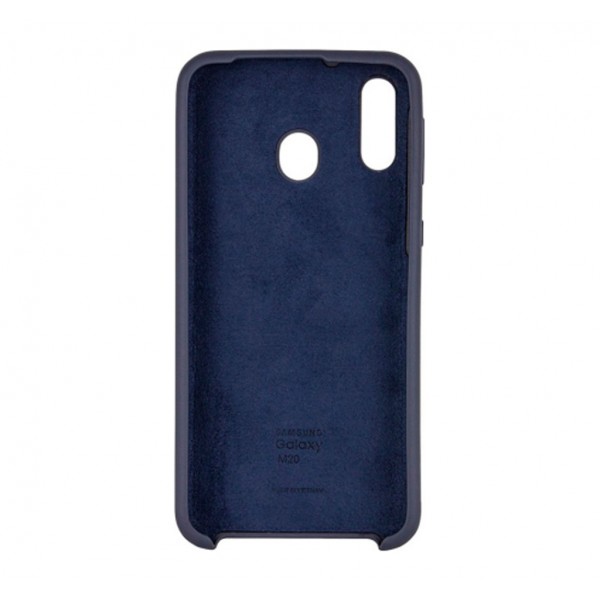 Чехол для Samsung Galaxy A30 Silicone Cover Midnight Blue