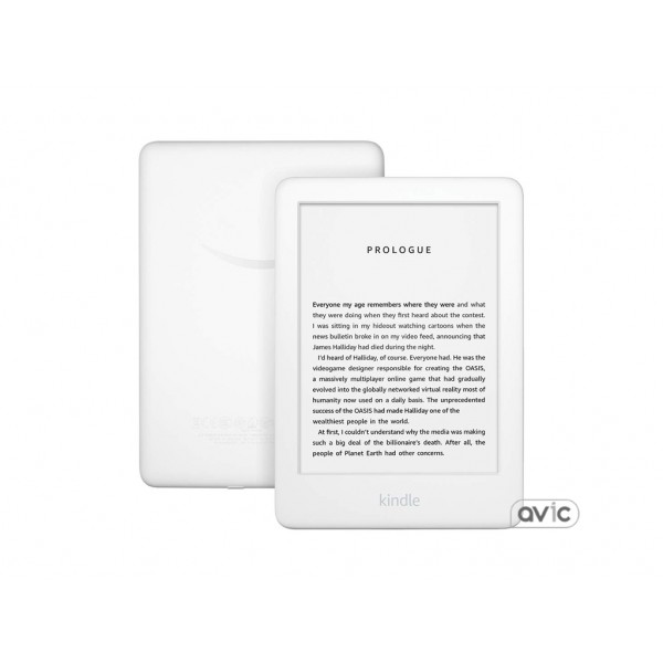 Электронная книга с подсветкой Amazon Kindle All-new 10th Gen. 2019 White