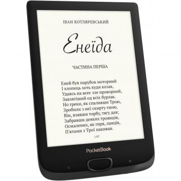 Электронная книга PocketBook 616 Basic Lux 2, Obsidian Black (PB616-H-CIS)