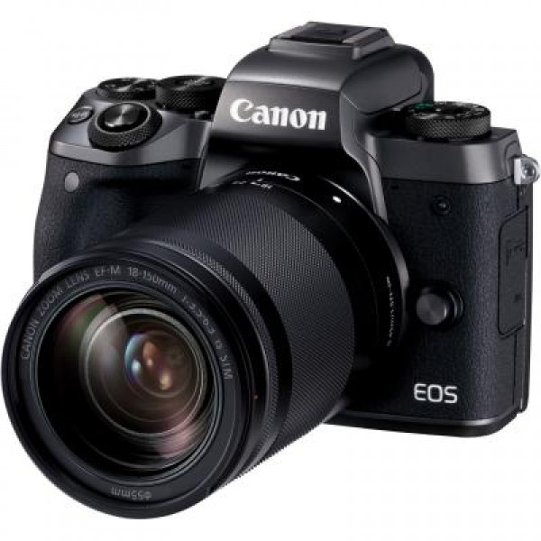 Фотоаппарат Canon EOS M5 18-150 IS STM Black Kit (1279C049)