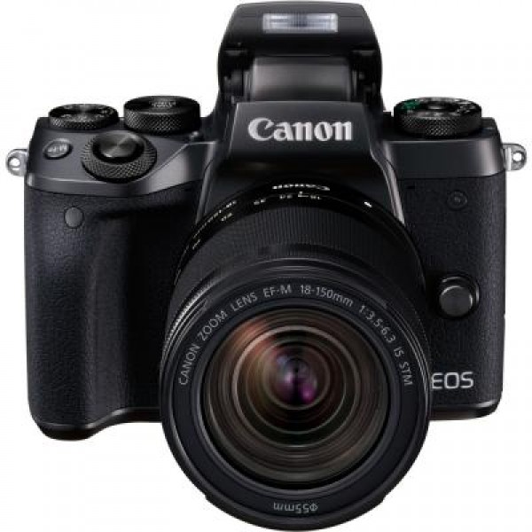 Фотоаппарат Canon EOS M5 18-150 IS STM Black Kit (1279C049)