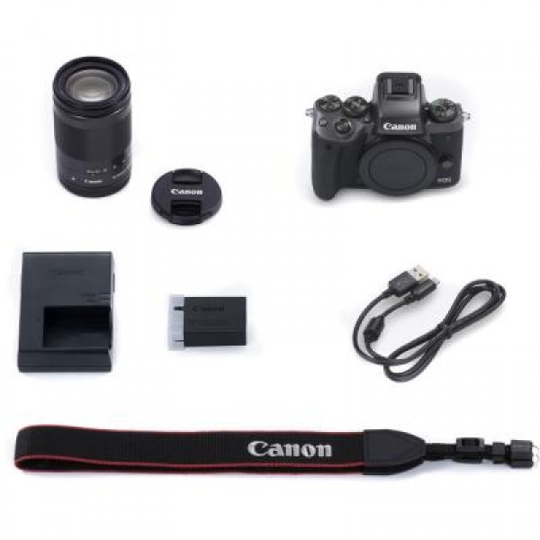 Фотоаппарат Canon EOS M5 18-150 IS STM Black Kit (1279C049)