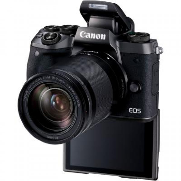 Фотоаппарат Canon EOS M5 18-150 IS STM Black Kit (1279C049)