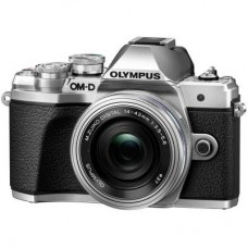 Фотоаппарат Olympus E-M10 mark III Pancake Zoom 14-42 Kit silver/silver (V207072SE000)