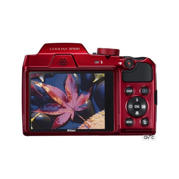 Фотоаппарат Nikon Coolpix B500 Red (VNA953E1)