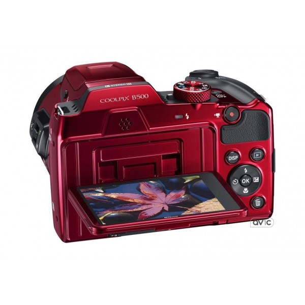 Фотоаппарат Nikon Coolpix B500 Red (VNA953E1)