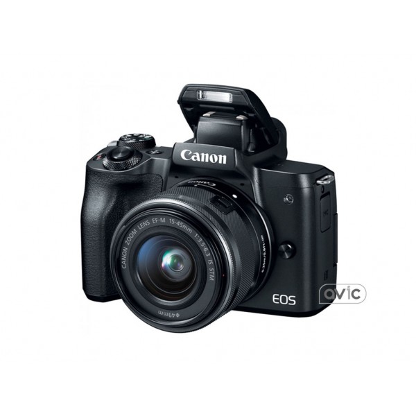 Фотоаппарат Canon EOS M50 kit (15-45mm) IS STM Black