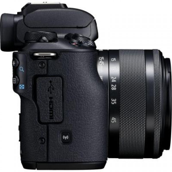 Фотоаппарат Canon EOS M50 15-45 IS STM Kit black (2680C060)