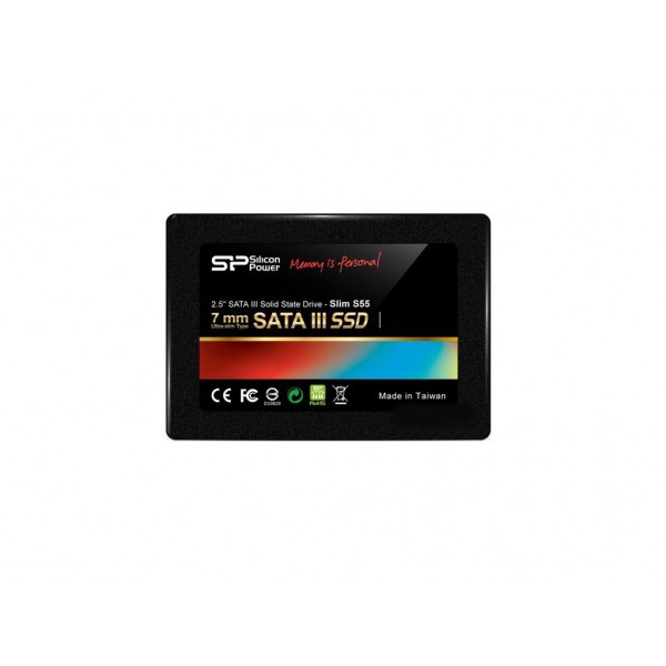 SSD накопитель Silicon Power Slim S55 SP240GBSS3S55S25