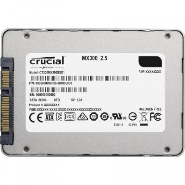 SSD накопитель 2.5 2TB MICRON (CT2050MX300SSD1)