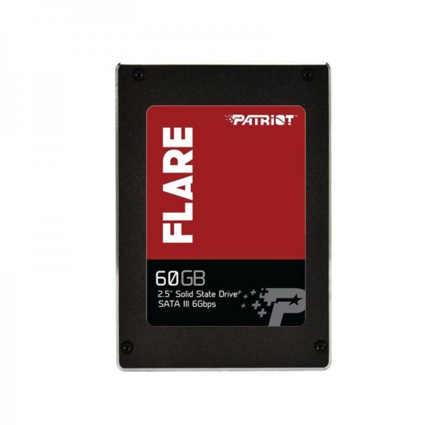 SSD накопитель 60GB Patriot Flare 2.5 SATAIII MLC (PFL60GS25SSDR)