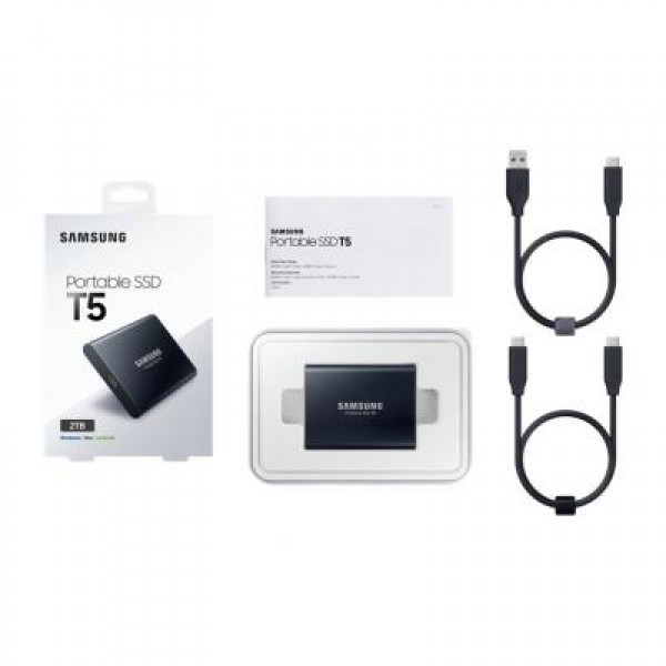 Внешний накопитель SSD USB 3.1 2TB Samsung (MU-PA2T0B/WW)