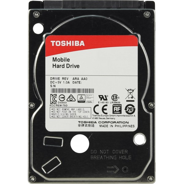 HDD 2.5 SATA 500GB Toshiba 5400rpm 8MB (MQ01ABF050M)