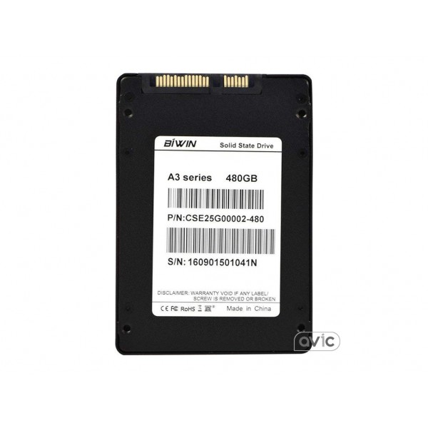 SSD накопитель BIWIN A3 120 GB (CSE25G00002-120)