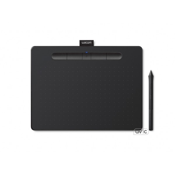 Графический планшет Wacom Intuos S Bluetooth Black (CTL-4100WLK-N)