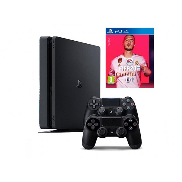 Игровая приставка Sony Playstation 4 Slim 1TB+FIFA 20+DualShock 4