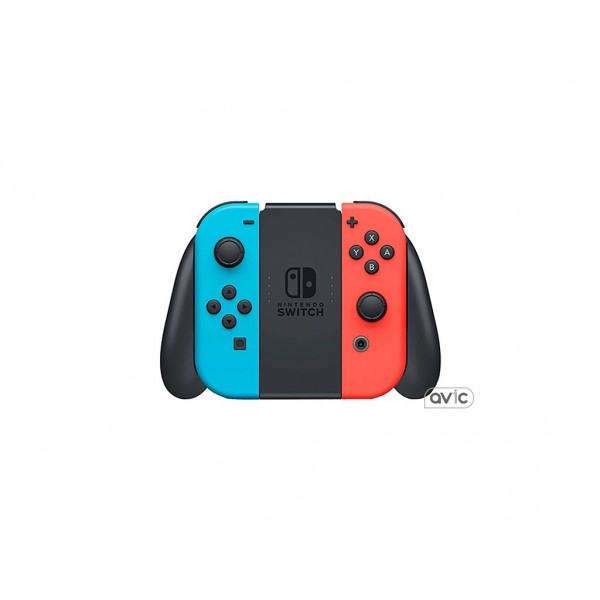 Портативная игровая приставка Nintendo Switch with Neon Blue and Neon Red Joy-Con