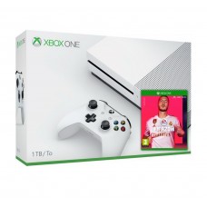 Игровая приставка Microsoft XBox One S 1TB White + FIFA 20 + Wireless Controller