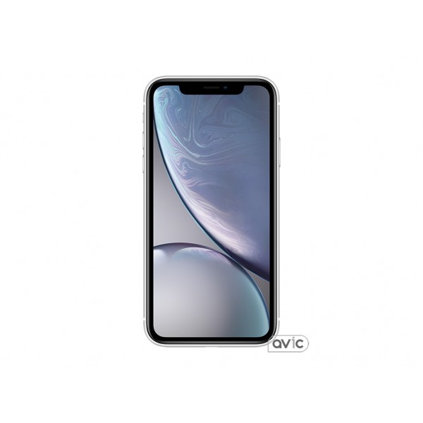 Смартфон Apple iPhone XR Dual Sim 64GB White (MT132)